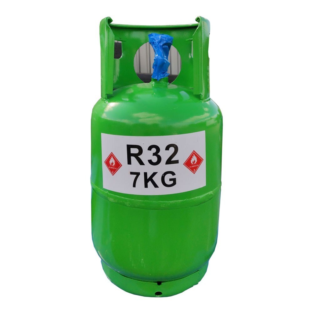 99.9% Purity 7kg Refillable Cylinder Gas R32 Refrigerant 