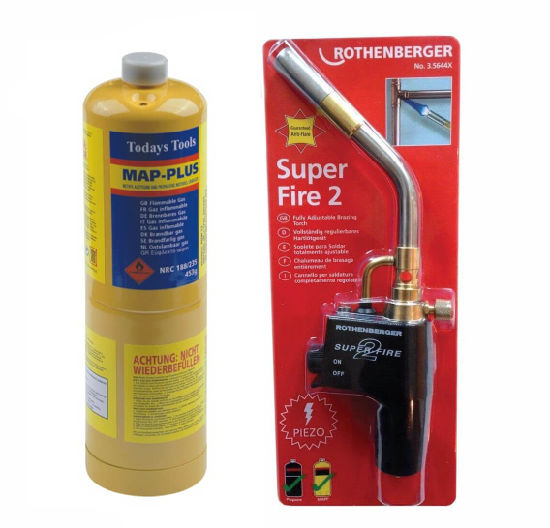 Reach Certified 450g 16oz Mapp PRO Gas with Welding Torch